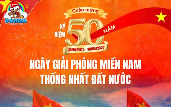 Chào mừng ngày Giải phóng Miền Nam 30/04 (Nguồn: DONNA)