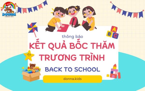 Video: Công bố kết quả bốc thăm Back to school