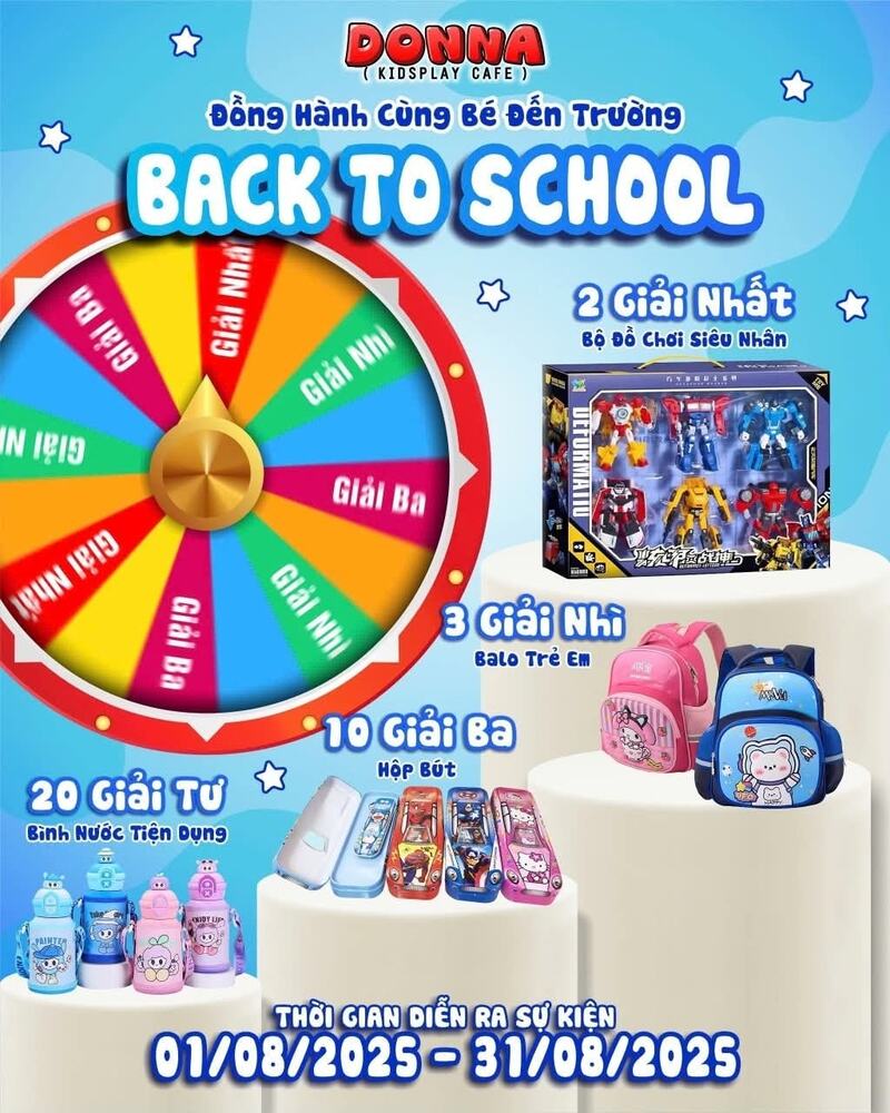 Back to School: Đếm ngược khoảnh khắc bốc thăm may mắn (Nguồn: DONNA)