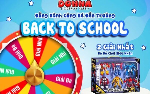 Back to school: DONNA đồng hành cùng bé đến trường (Nguồn: DONNA)