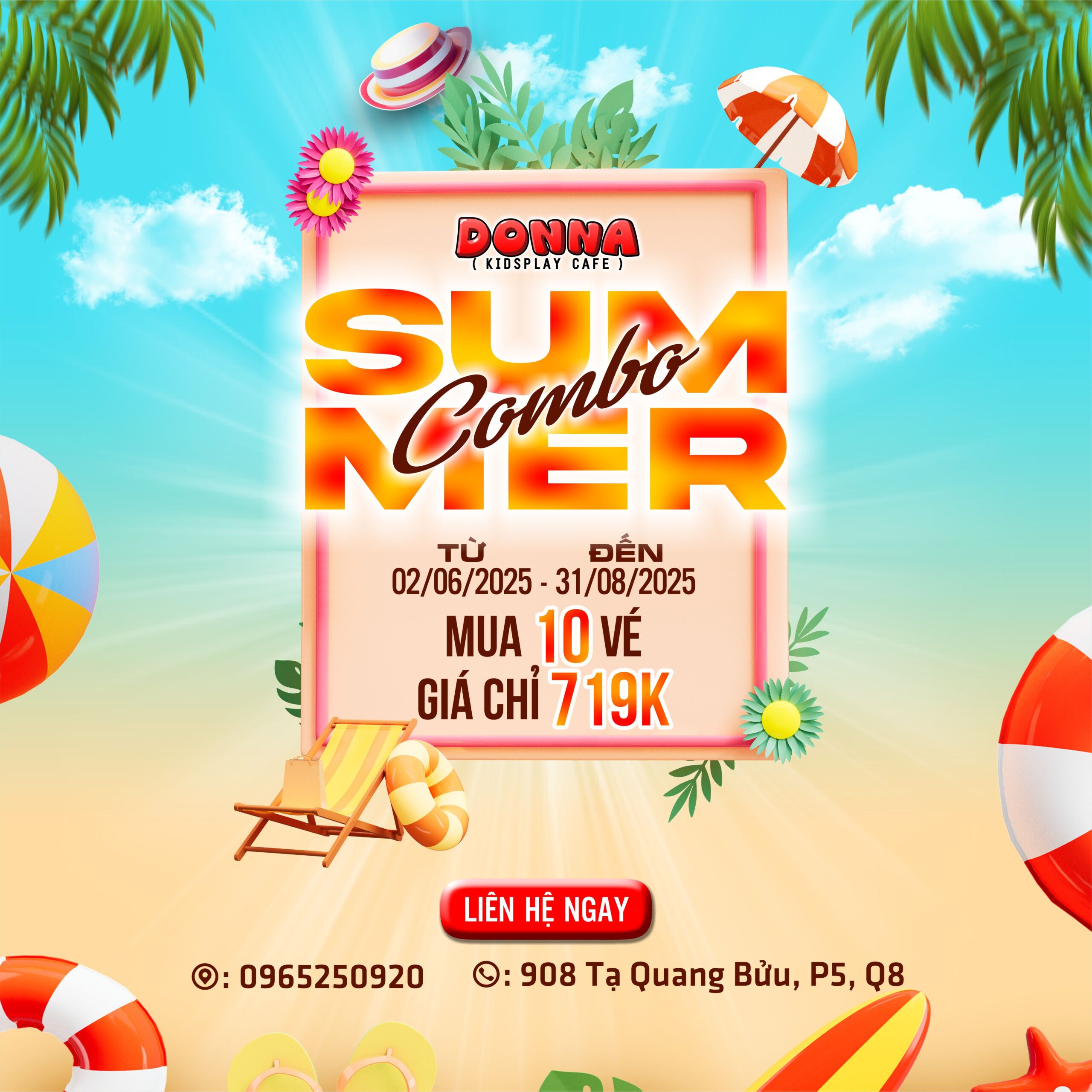 Combo summer: Hè rực rỡ, vui hết cỡ (Nguồn: DONNA)