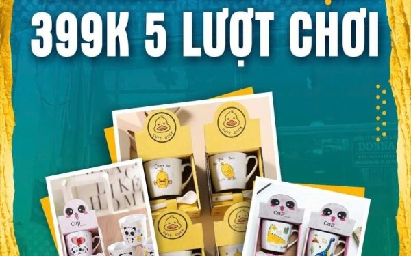 Combo tiết kiệm 399k: Vui chơi thả ga (Nguồn: DONNA)