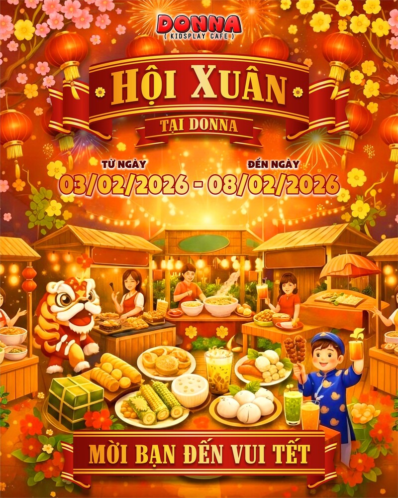 Hội xuân 2026: Rộn ràng đón Tết (Nguồn: DONNA)