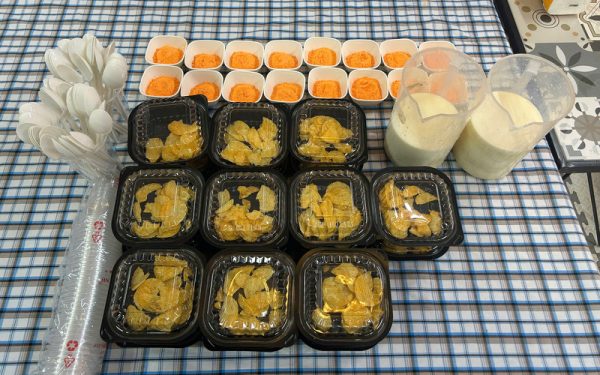 Khoảnh khắc workshop khoai tây lắc siêu hot (Nguồn: DONNA)
