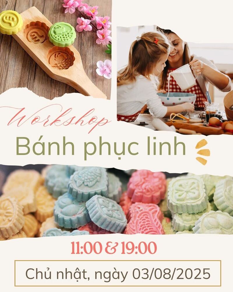 Làm bánh phục linh siêu vui (Nguồn: DONNA)