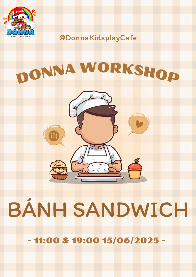 Làm bánh Sandwich: Cuộc hẹn ngon lành ngày 15/06 (Nguồn: DONNA)