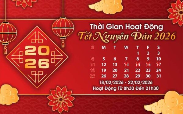 Lịch làm việc Tết Nguyên Đán 2026 (Nguồn: DONNA)
