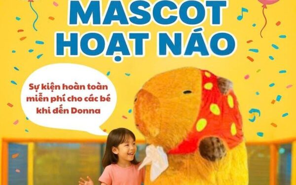 Mascot hoạt náo đáng yêu đổ bộ DONNA (Nguồn: DONNA)