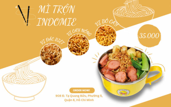 Biến tấu mì Indomie chuẩn vị Indo cùng nhà DONNA