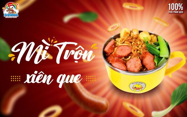 Mì trộn xiên que DONNA (Nguồn: DONNA)