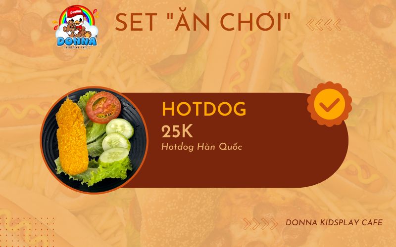 Hotdog Hàn Quốc (Nguồn DONNA)