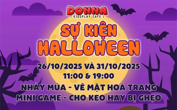 Đại tiệc Halloween: “Quẩy” cùng bé đêm hội ma quái!
