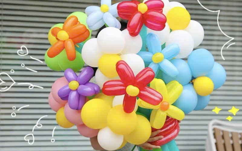 Thế giới bong bóng sặc sỡ (Nguồn: DONNA)