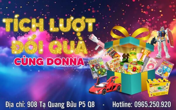 Sự kiện tích lượt đổi quà cùng DONNA (Nguồn: DONNA)