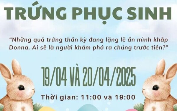Minigame tìm trứng phục sinh tại DONNA (Nguồn: DONNA)