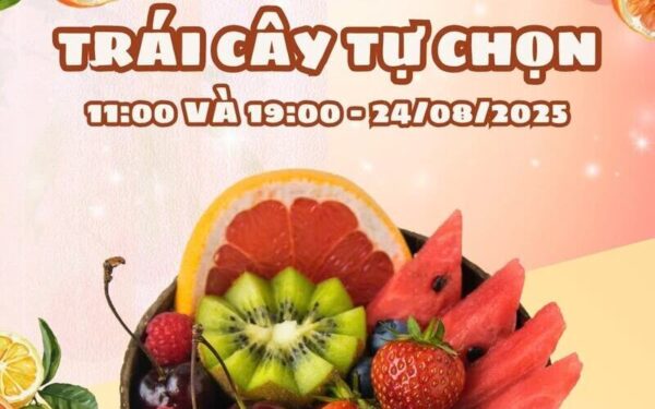 Workshop Trái cây tự chọn (Nguồn: DONNA)