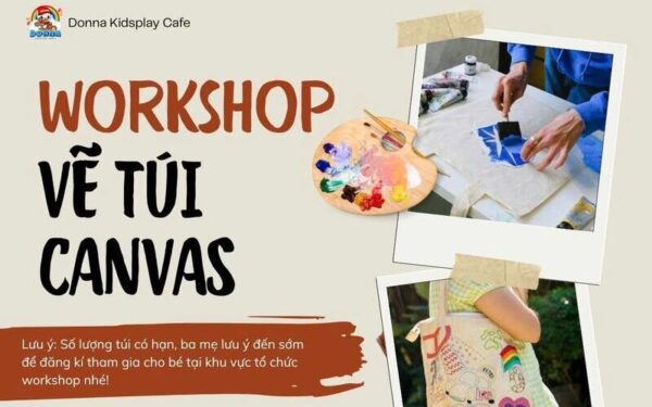 Vẽ túi canvas: Khám phá tài năng hội họa (Nguồn: DONNA)