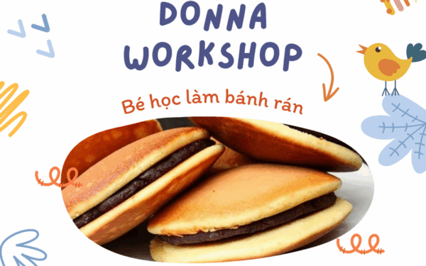 Workshop Làm bánh rán miễn phí (Nguồn: DONNA)